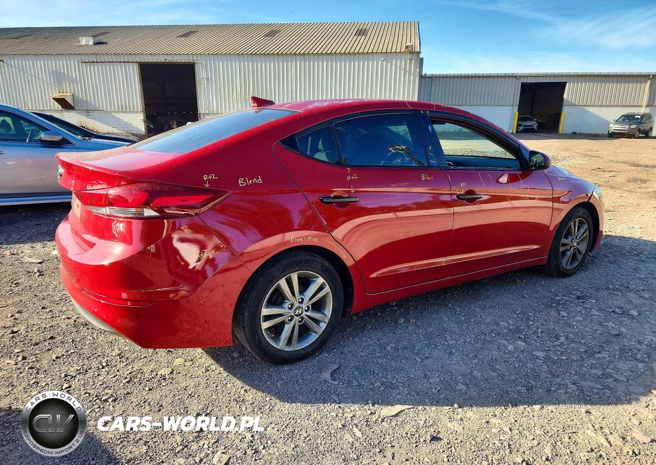 2017 Hyundai Elantra Se VIN:5NPD84LF7HH021153 - 3