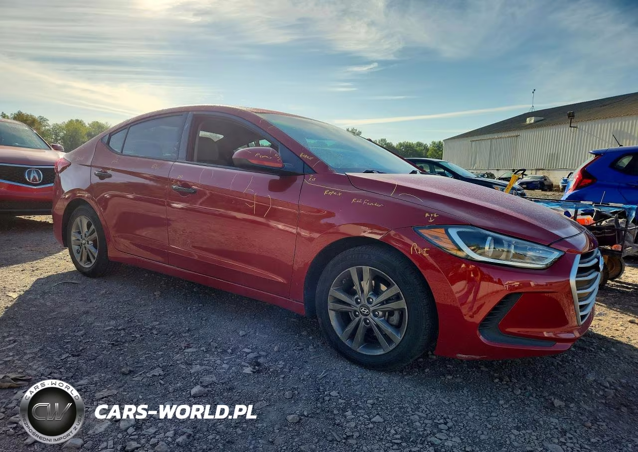 2017 Hyundai Elantra Se VIN:5NPD84LF7HH021153 - 4