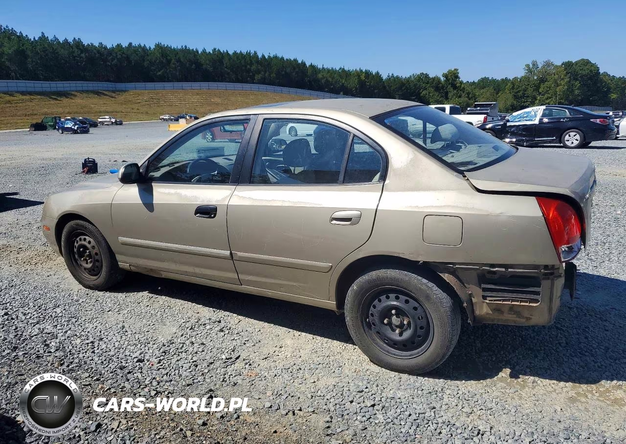 2003 Hyundai Elantra Gls VIN:KMHDN45D03U492169 - 2