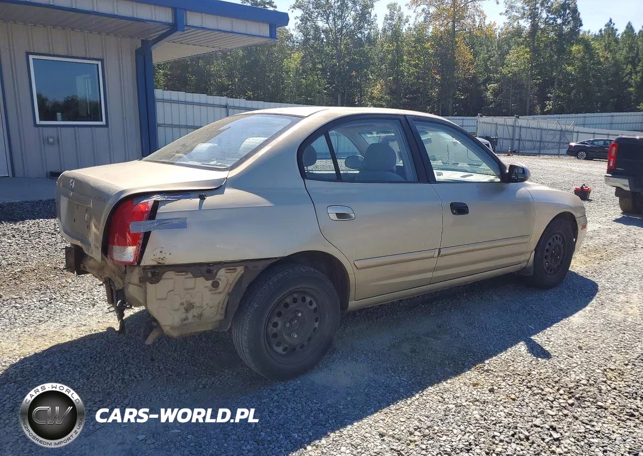 2003 Hyundai Elantra Gls VIN:KMHDN45D03U492169 - 3