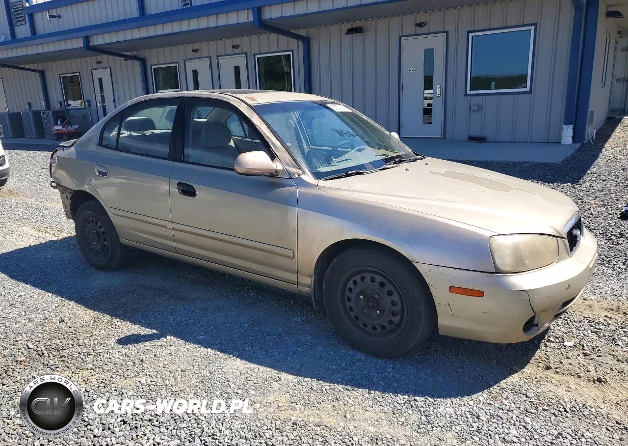 2003 Hyundai Elantra Gls VIN:KMHDN45D03U492169 - 4