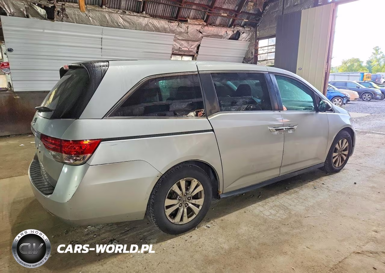 2014 Honda Odyssey Ex VIN:5FNRL5H40EB130033 - 3