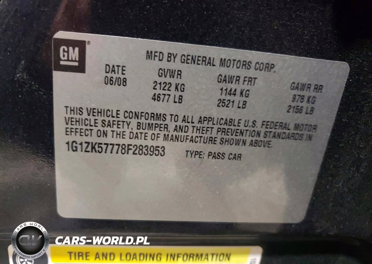 2008 Chevrolet Malibu Ltz VIN:1G1ZK57778F283953 - 13