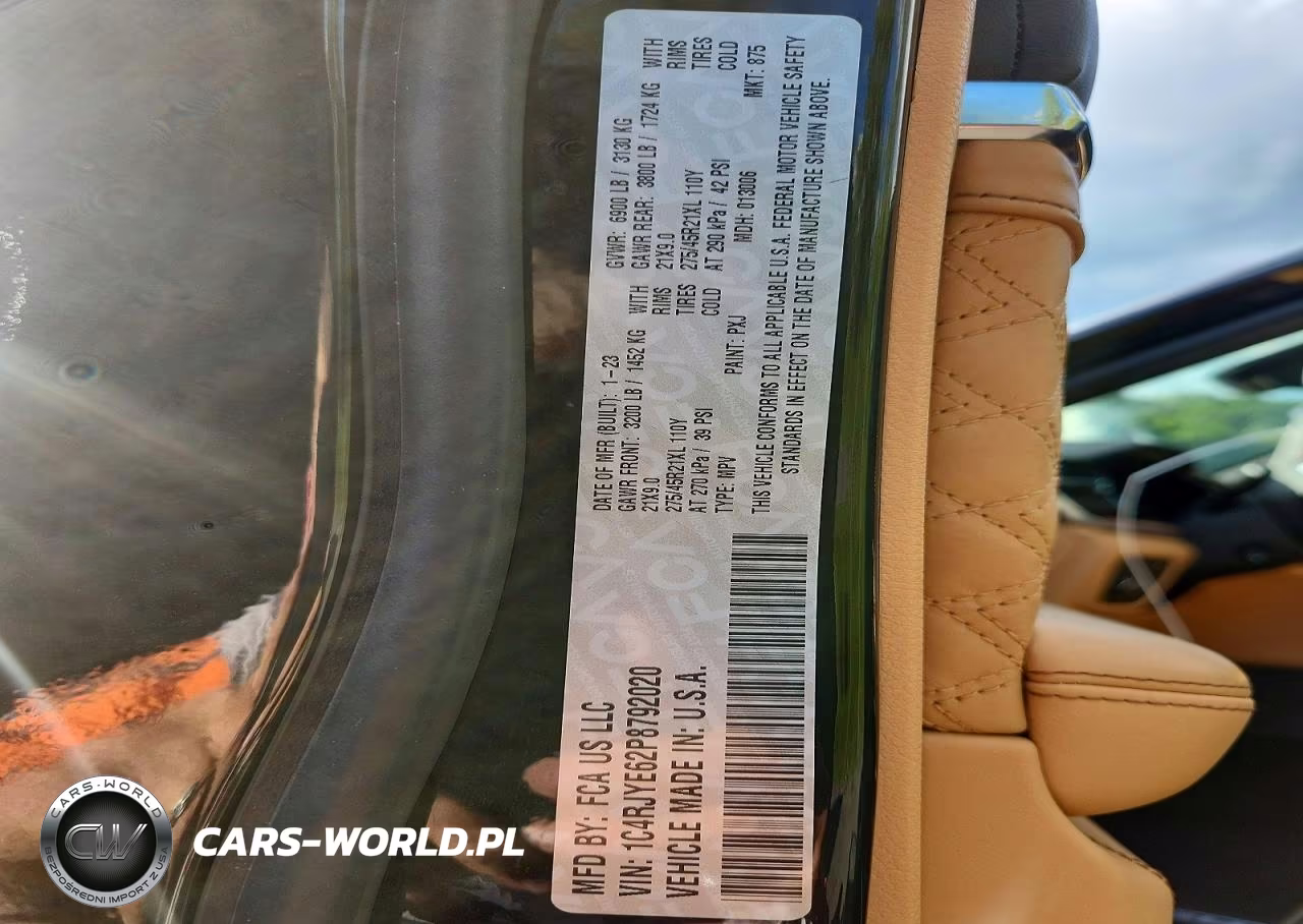 2023 Jeep Grand Cherokee Summit 4Xe VIN:1C4RJYE62P8792020 - 13