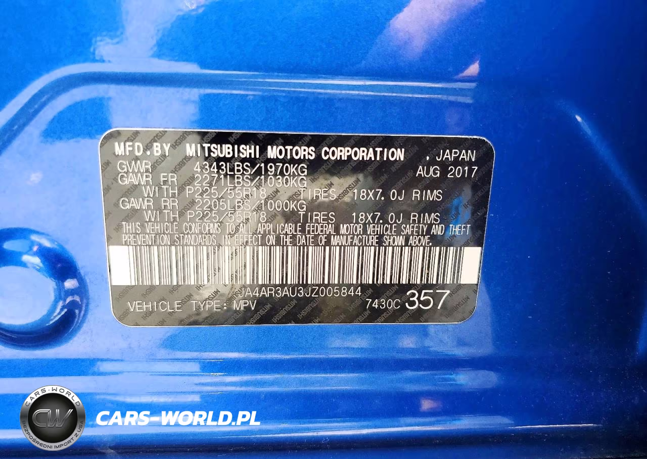 2018 Mitsubishi Outlander Sport Es VIN:JA4AR3AU3JZ005844 - 13