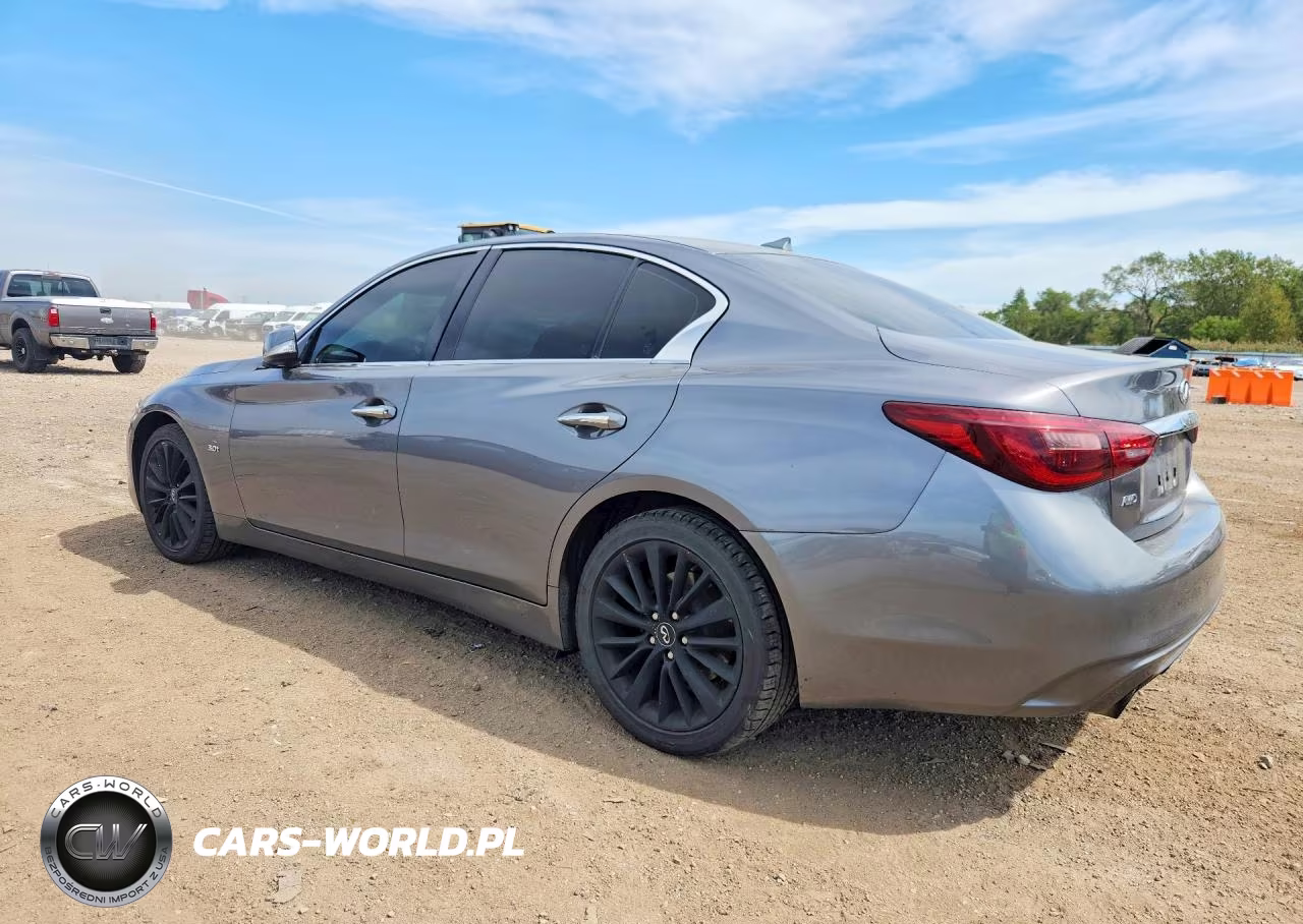 2018 Infiniti Q50 3.0T Luxe VIN:JN1EV7ARXJM443847 - 2