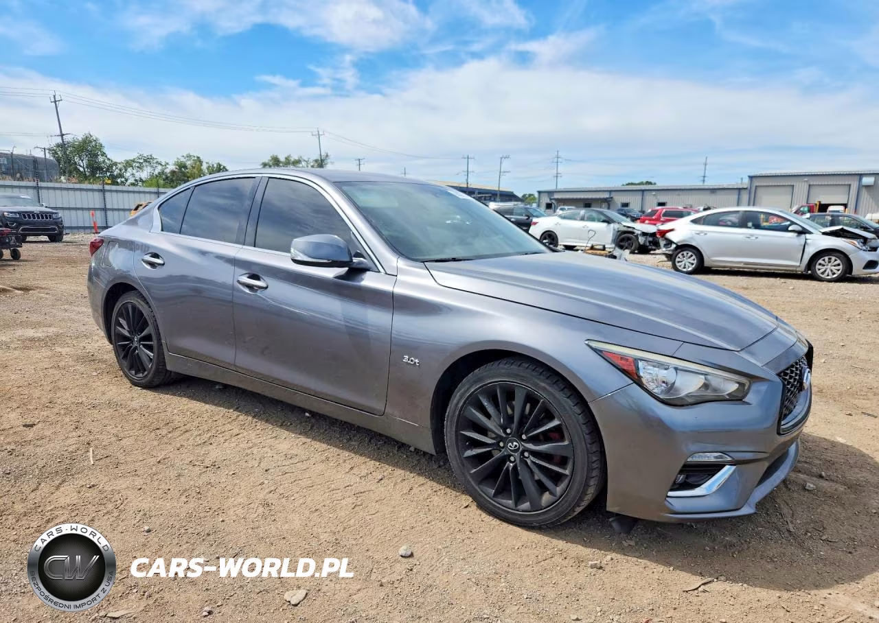 2018 Infiniti Q50 3.0T Luxe VIN:JN1EV7ARXJM443847 - 4