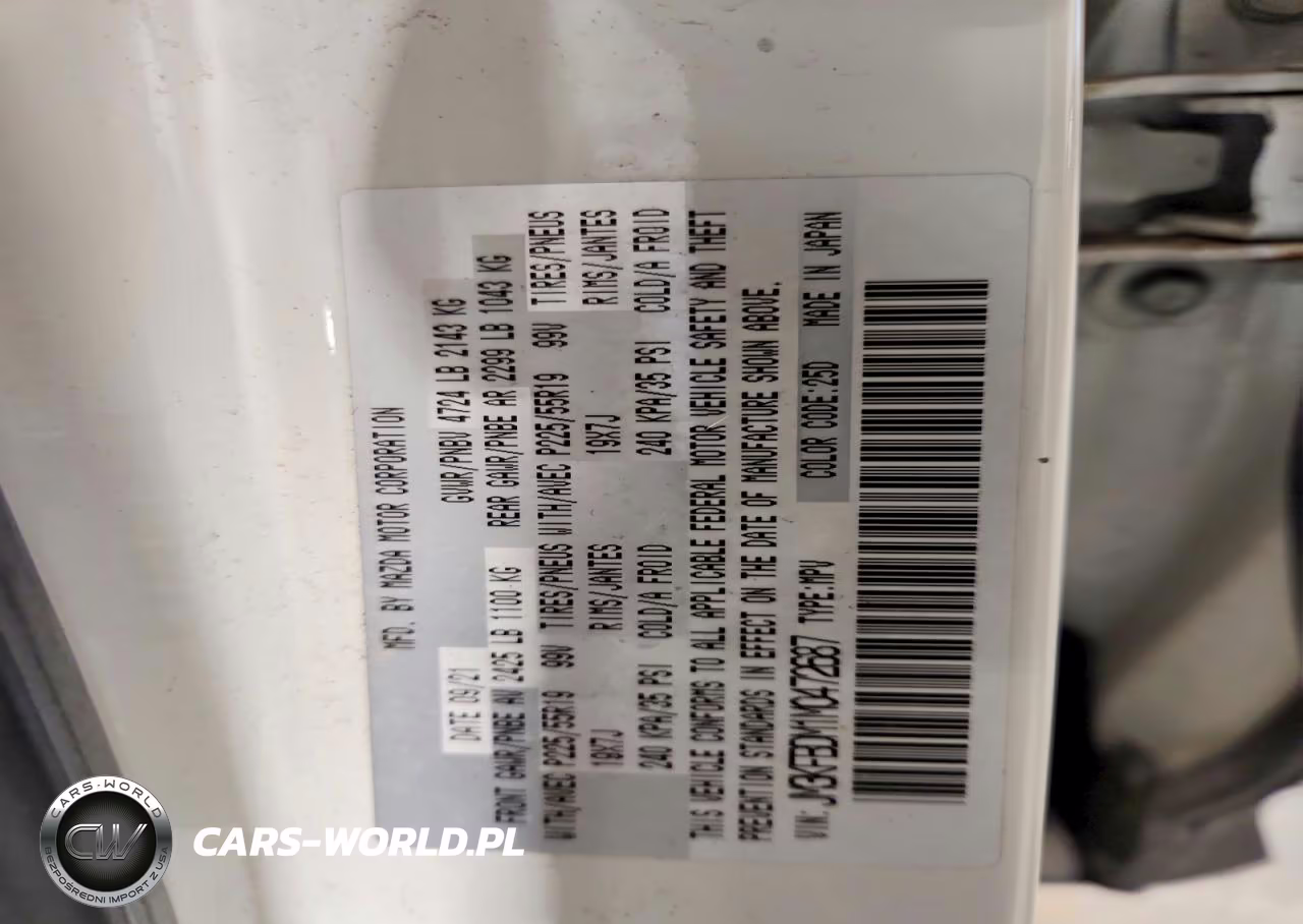 2021 Mazda Cx-5 Grand Touring VIN:JM3KFBDM1M0472687 - 13