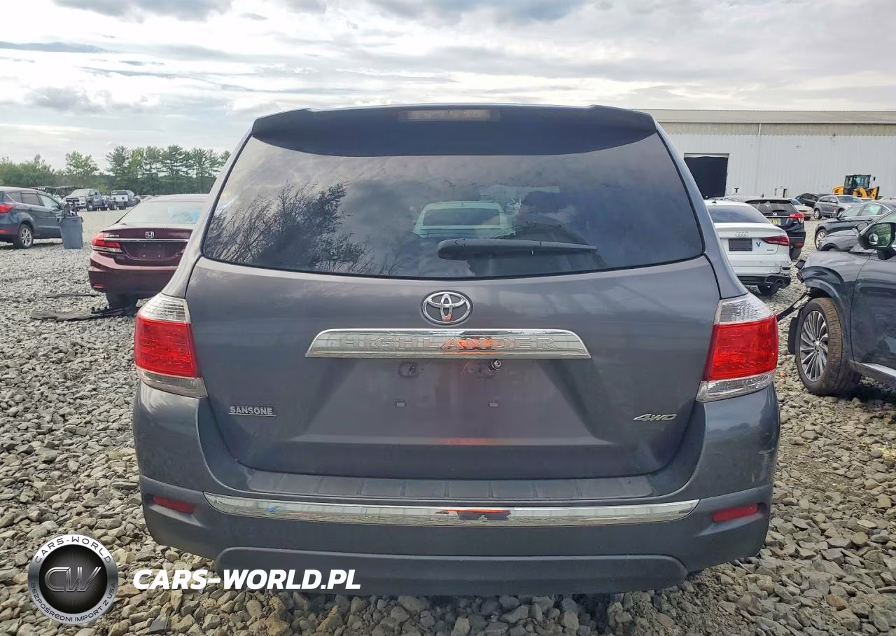 2012 Toyota Highlander Base VIN:5TDBK3EH1CS133435 - 6