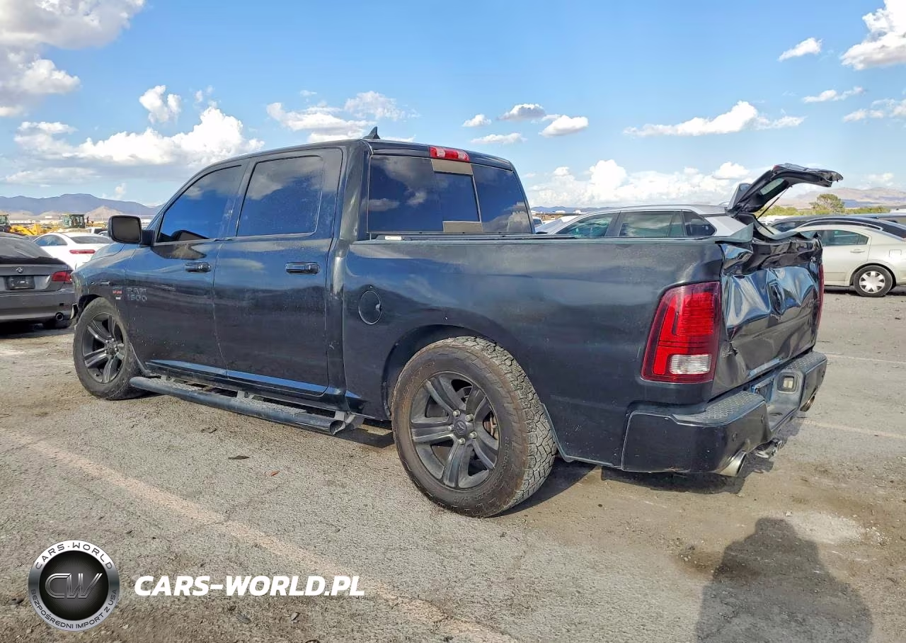 2017 Ram 1500 Sport VIN:1C6RR7MT5HS572649 - 2