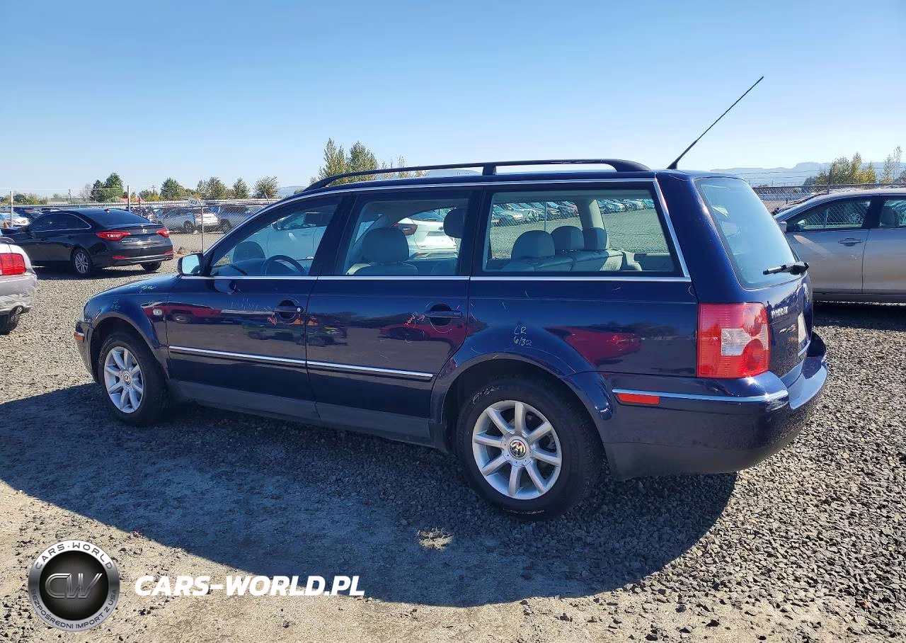 2004 Volkswagen Passat Gls VIN:WVWVD63B34E137307 - 2