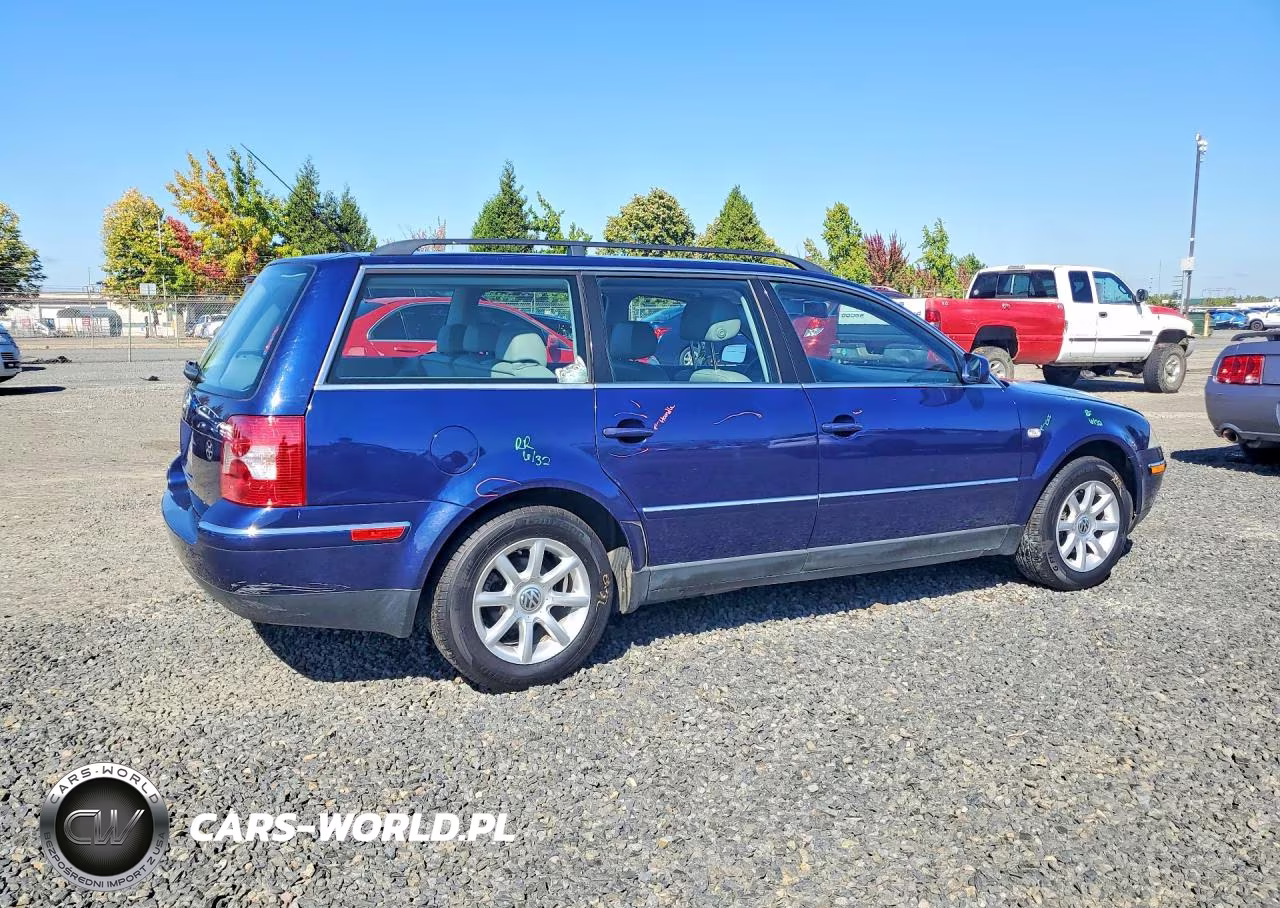 2004 Volkswagen Passat Gls VIN:WVWVD63B34E137307 - 3