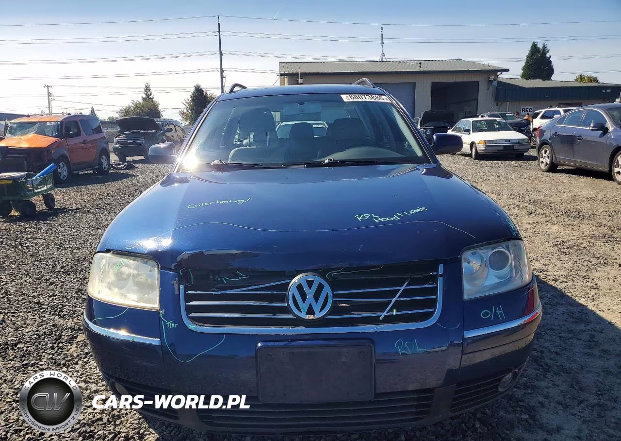 2004 Volkswagen Passat Gls VIN:WVWVD63B34E137307 - 5