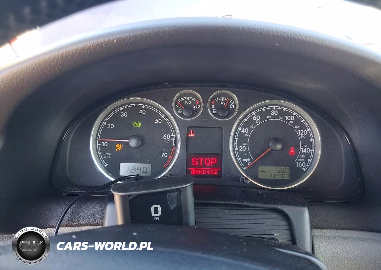 2004 Volkswagen Passat Gls VIN:WVWVD63B34E137307 - 9