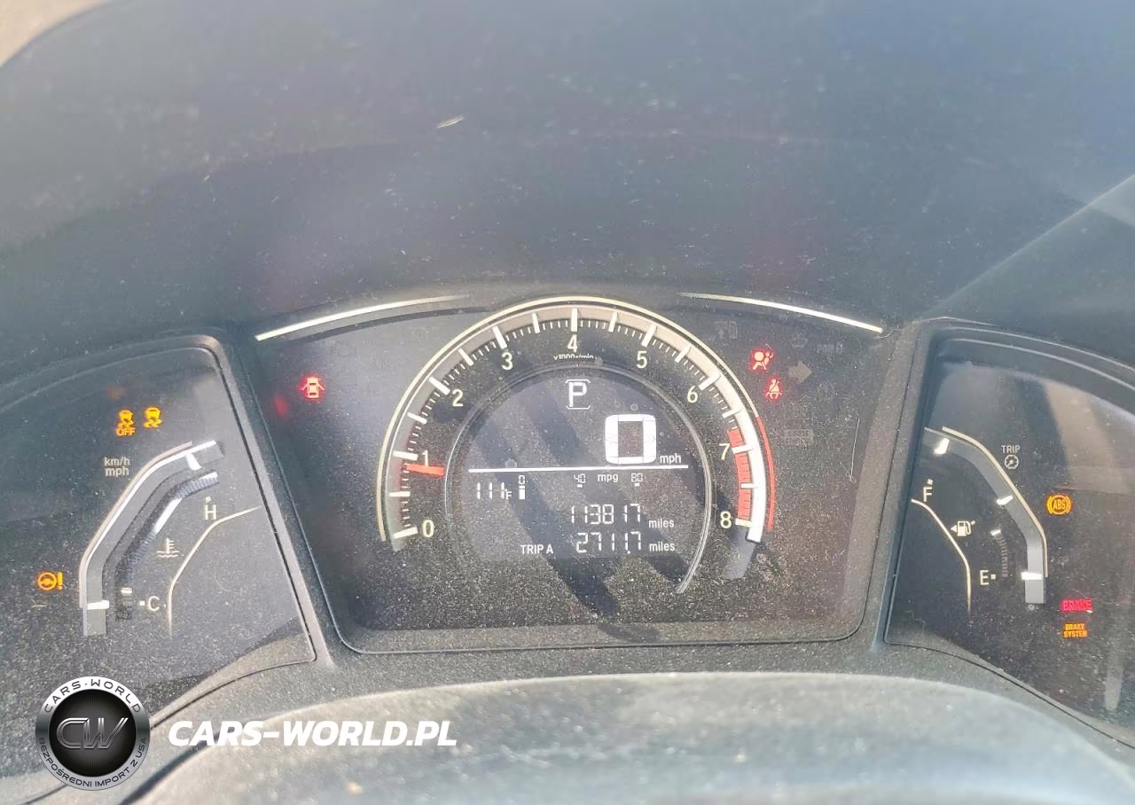 2016 Honda Civic Lx VIN:19XFC2F55GE226326 - 9