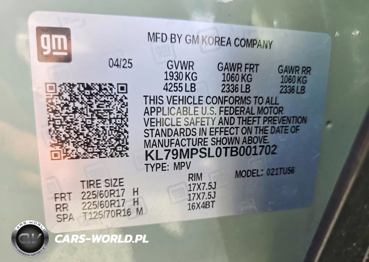 2026 Chevrolet Trailblazer Lt VIN:KL79MPSL0TB001702 - 13