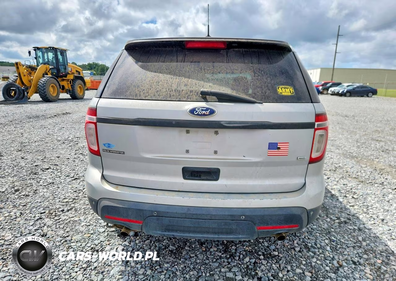 2014 Ford Explorer Police Interceptor VIN:1FM5K8AR0EGA70622 - 6
