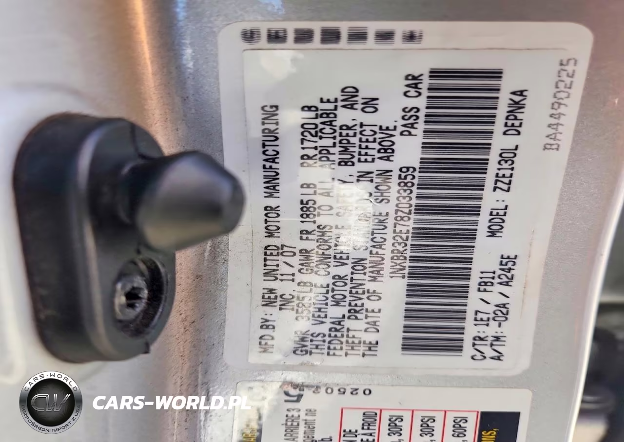 2008 Toyota Corolla Le VIN:1NXBR32E78Z033859 - 12