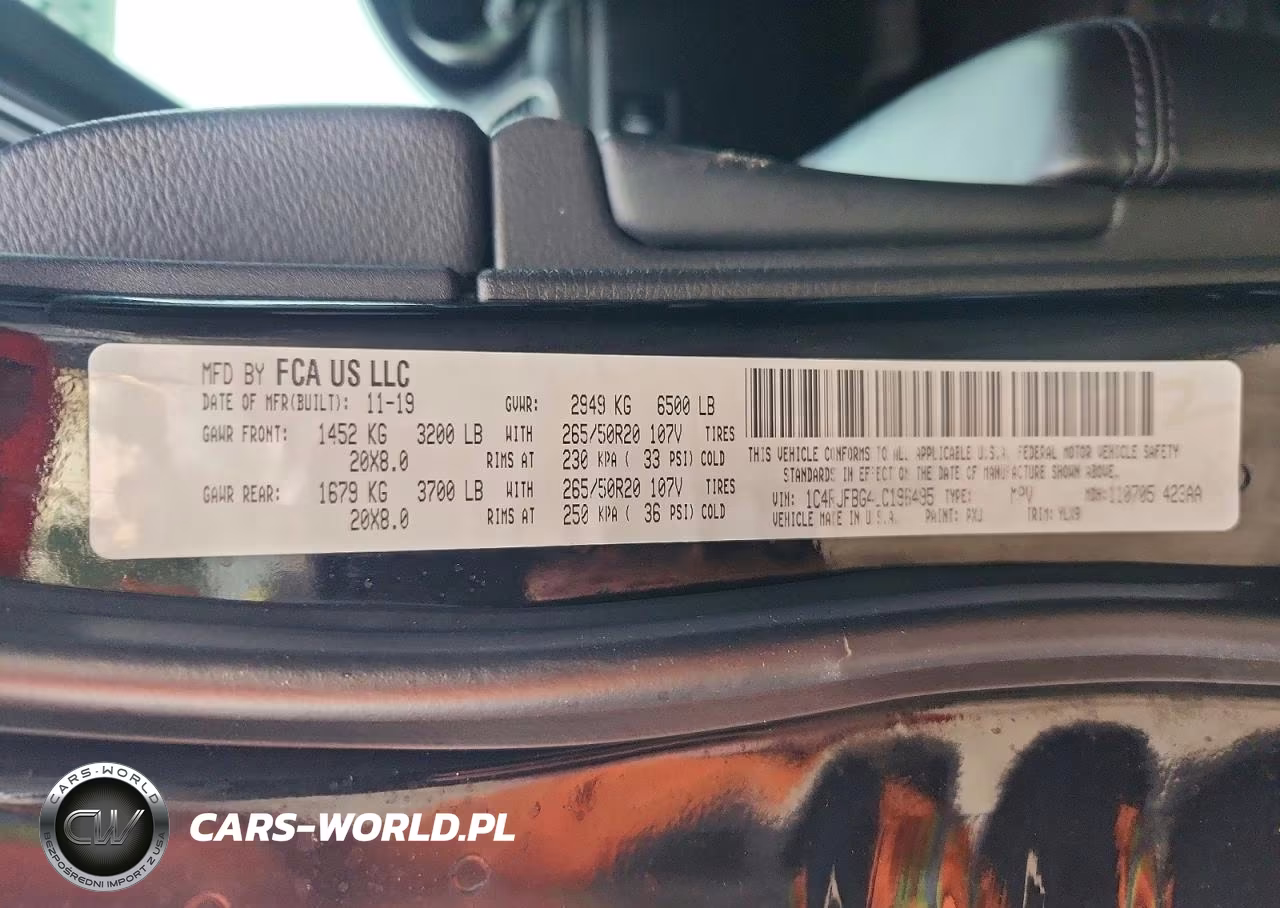 2020 Jeep Grand Cherokee Limited VIN:1C4RJFBG4LC196495 - 14