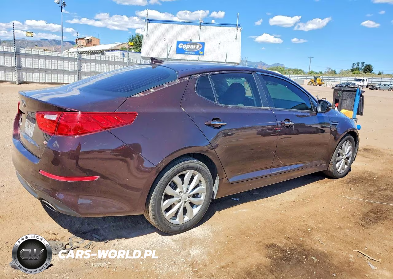 2015 Kia Optima Lx VIN:5XXGM4A74FG452174 - 3