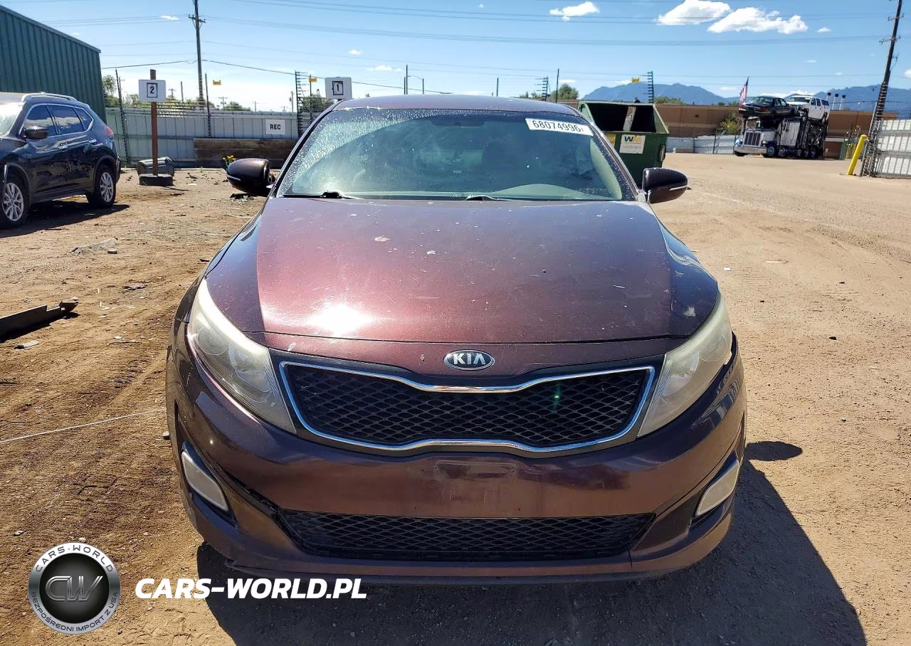2015 Kia Optima Lx VIN:5XXGM4A74FG452174 - 5