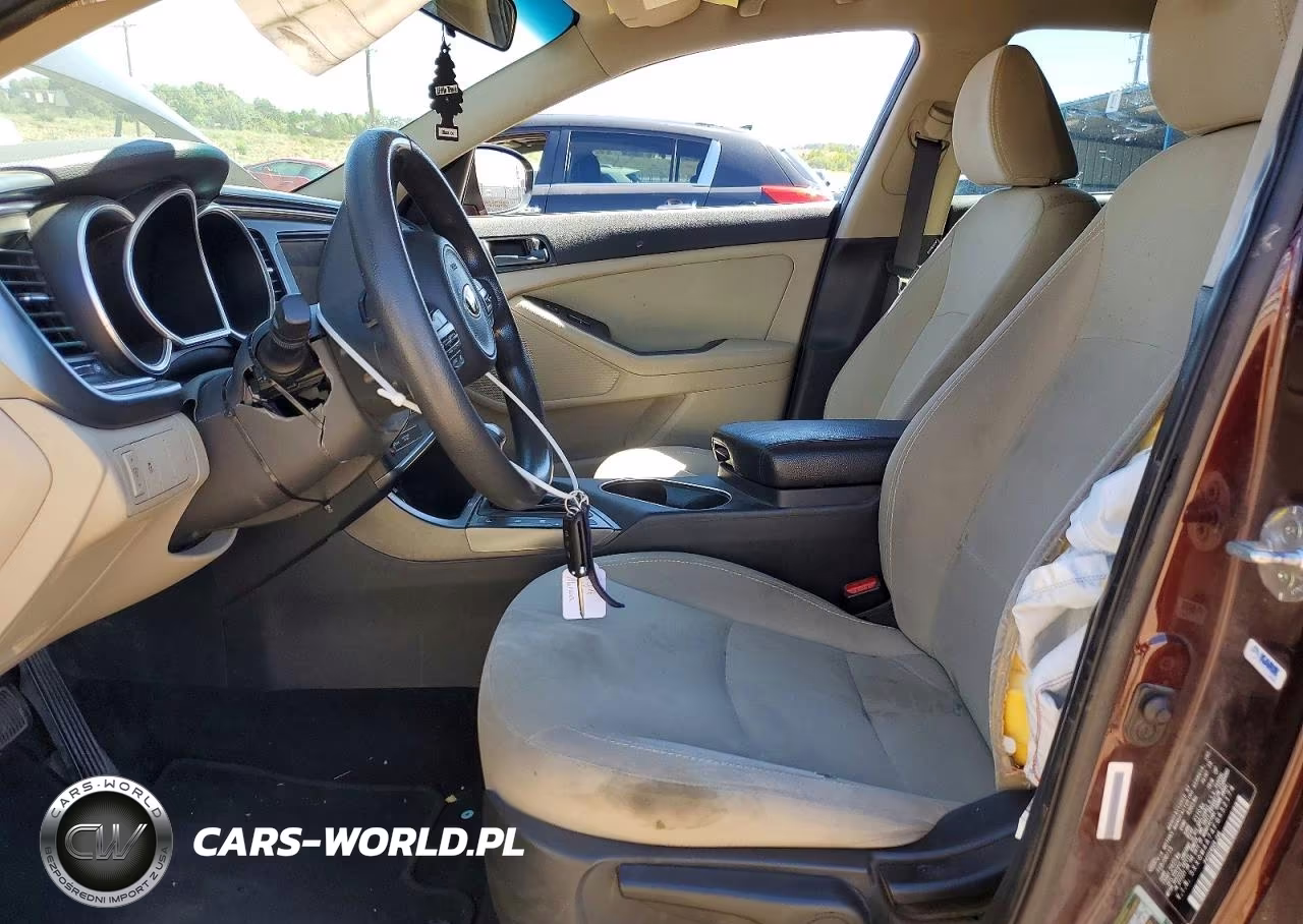 2015 Kia Optima Lx VIN:5XXGM4A74FG452174 - 7
