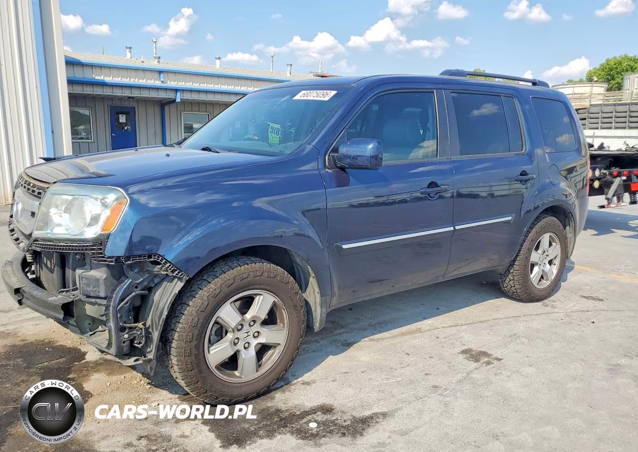 2011 Honda Pilot Exl VIN:5FNYF3H69BB008369 - 1
