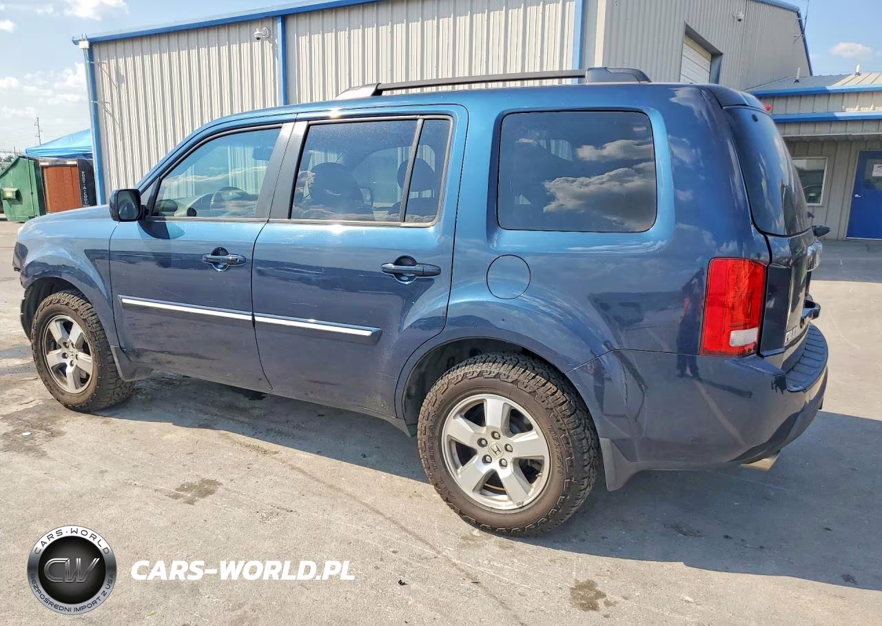 2011 Honda Pilot Exl VIN:5FNYF3H69BB008369 - 2