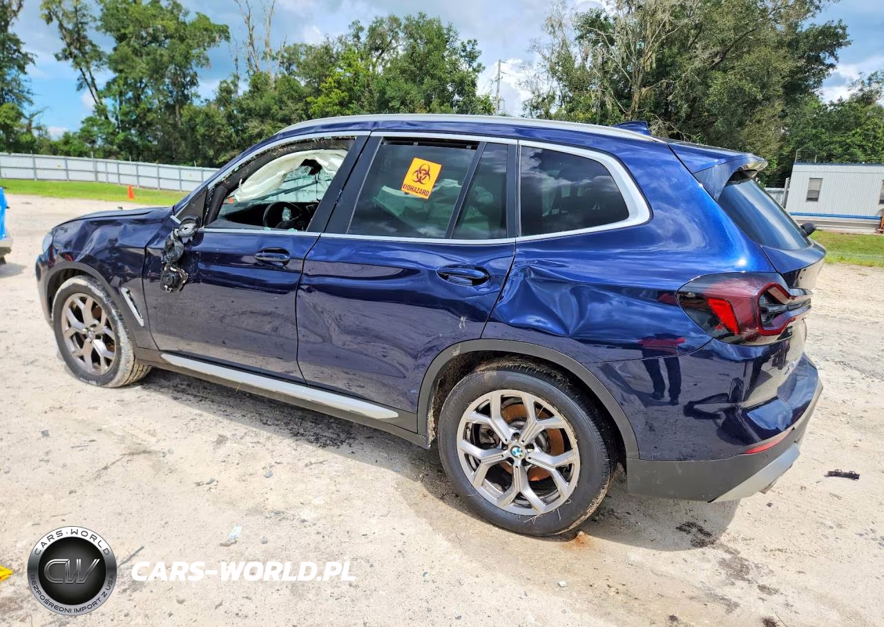 2022 BMW X3 xDrive30I VIN:5UX53DP00N9K32495 - 2