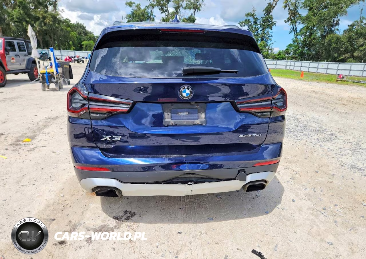 2022 BMW X3 xDrive30I VIN:5UX53DP00N9K32495 - 6