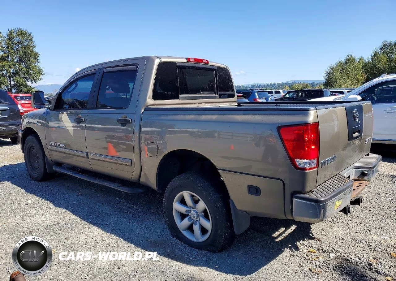 2008 Nissan Titan Xe VIN:1N6AA07C28N347813 - 2