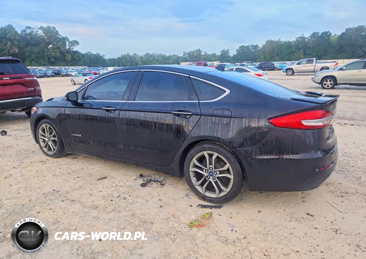 2019 Ford Fusion Titanium VIN:3FA6P0RU6KR110653 - 2