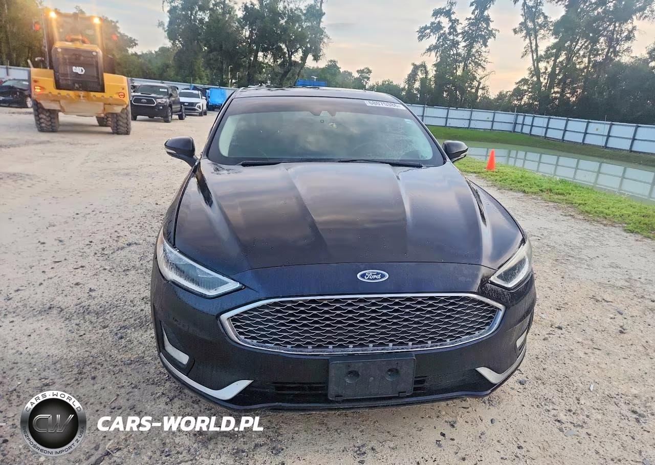 2019 Ford Fusion Titanium VIN:3FA6P0RU6KR110653 - 5