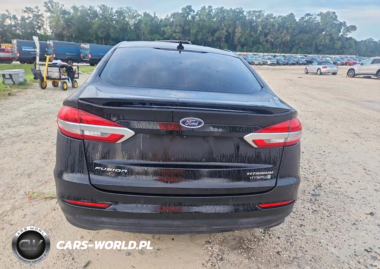 2019 Ford Fusion Titanium VIN:3FA6P0RU6KR110653 - 6
