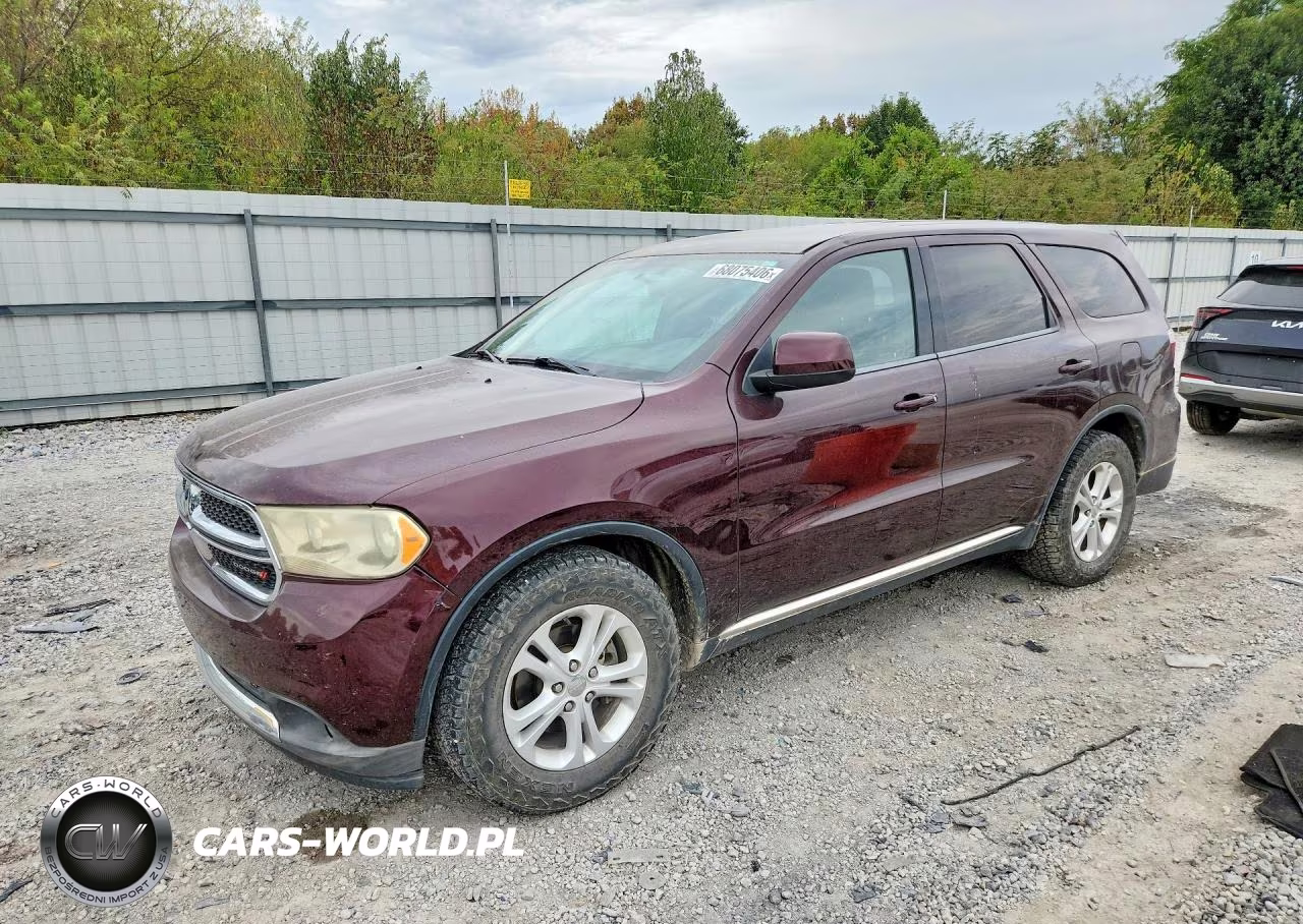 2012 Dodge Durango Sxt VIN:1C4RDHAG0CC335736 - 1