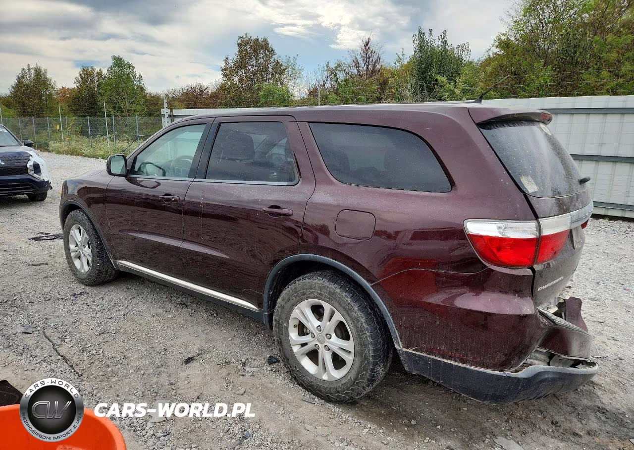 2012 Dodge Durango Sxt VIN:1C4RDHAG0CC335736 - 2