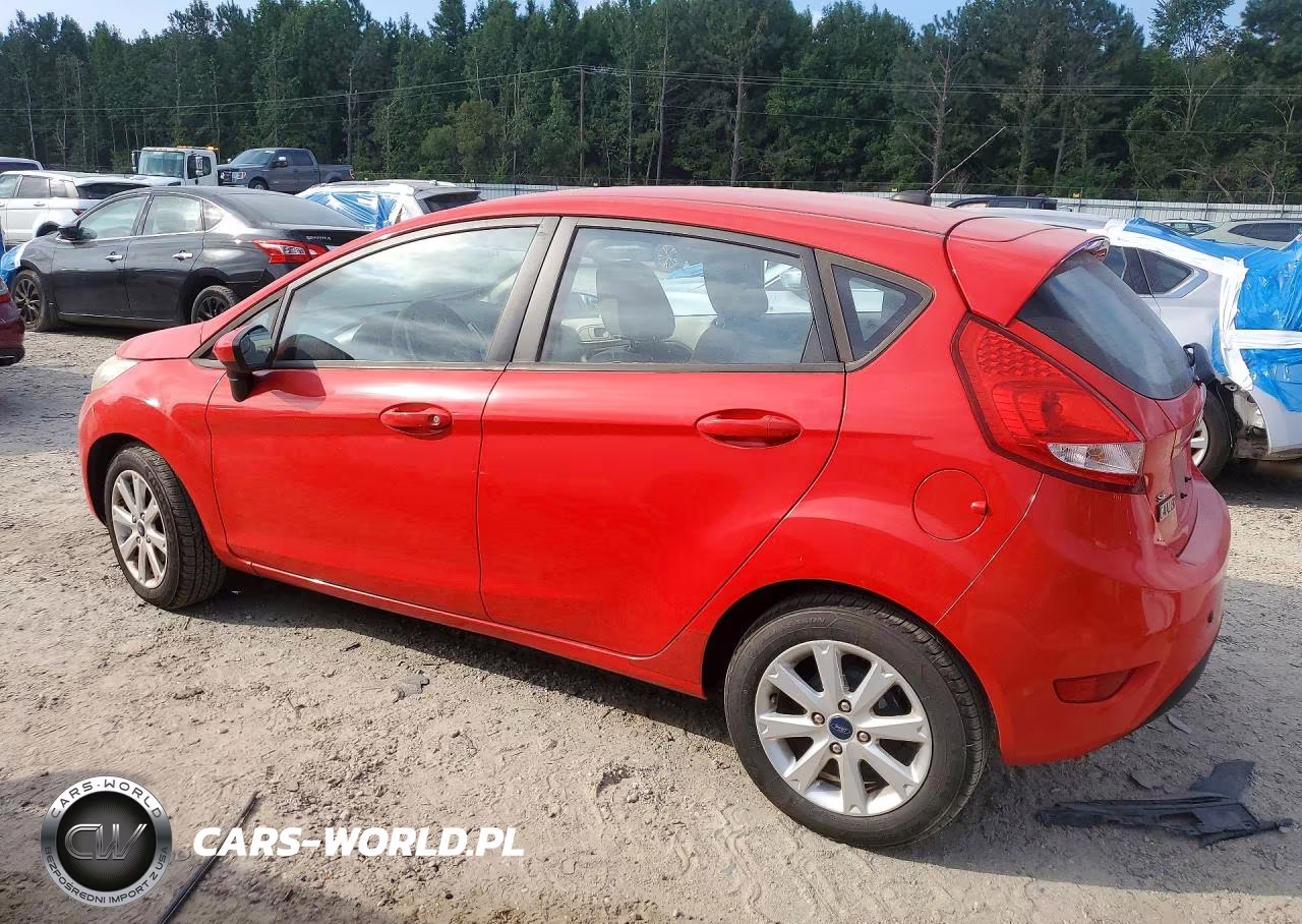 2012 Ford Fiesta Se VIN:3FADP4EJ1CM160966 - 2