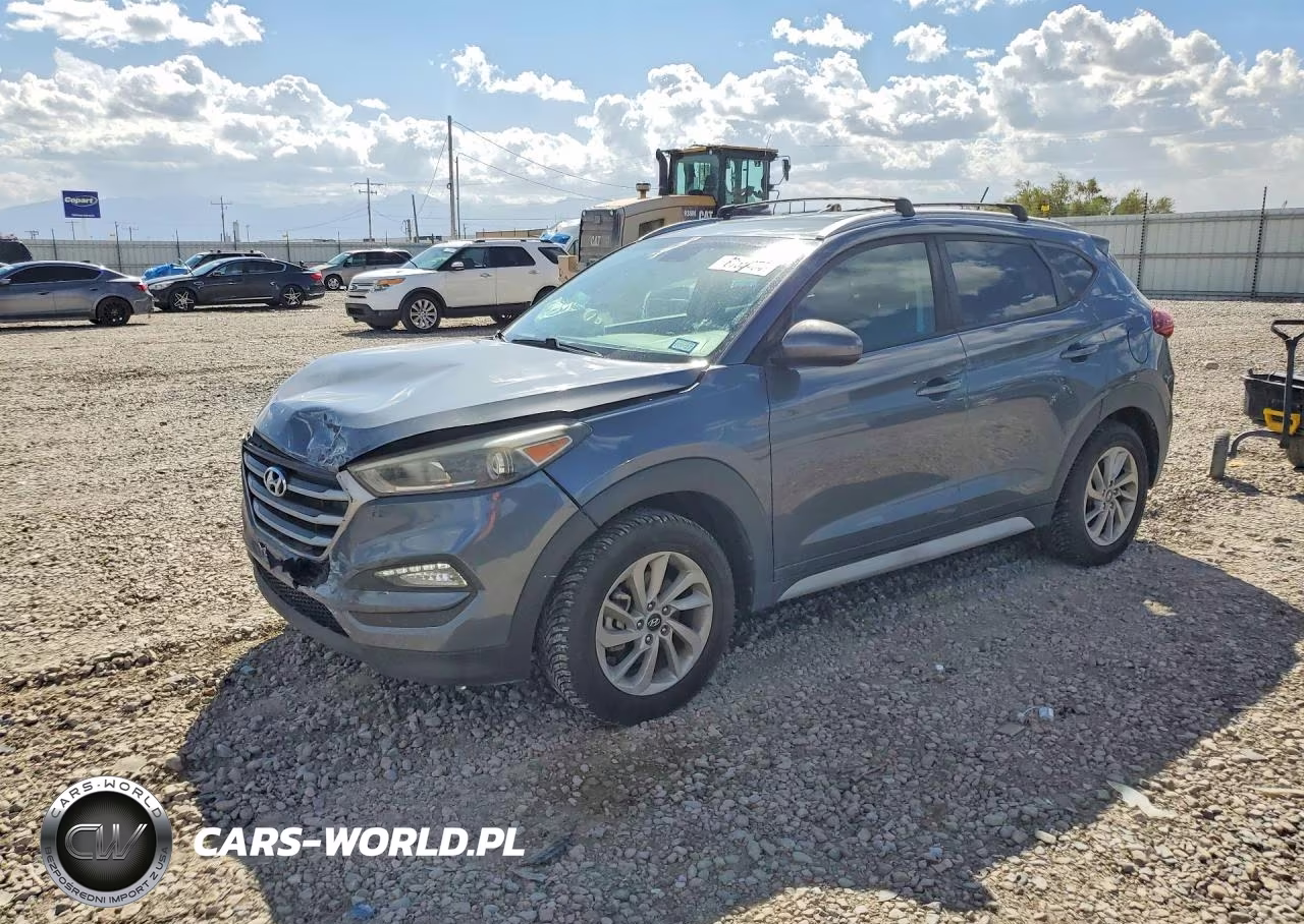 2017 Hyundai Tucson Se VIN:KM8J3CA42HU412306 - 1