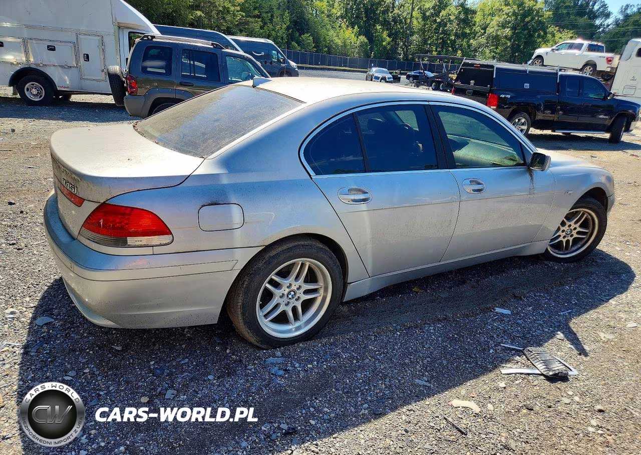 2002 BMW 745 I VIN:WBAGL63402DP60770 - 3