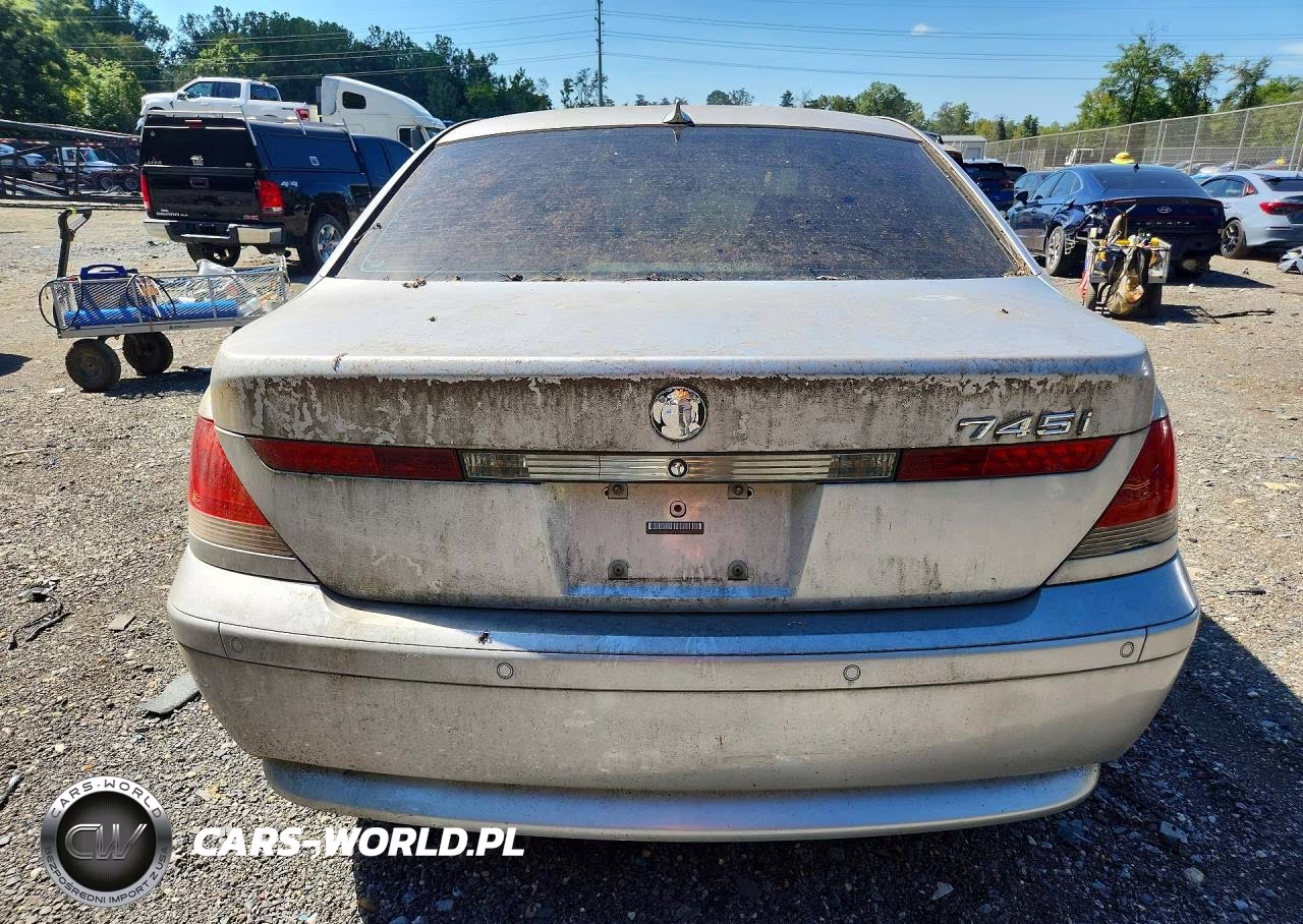 2002 BMW 745 I VIN:WBAGL63402DP60770 - 6