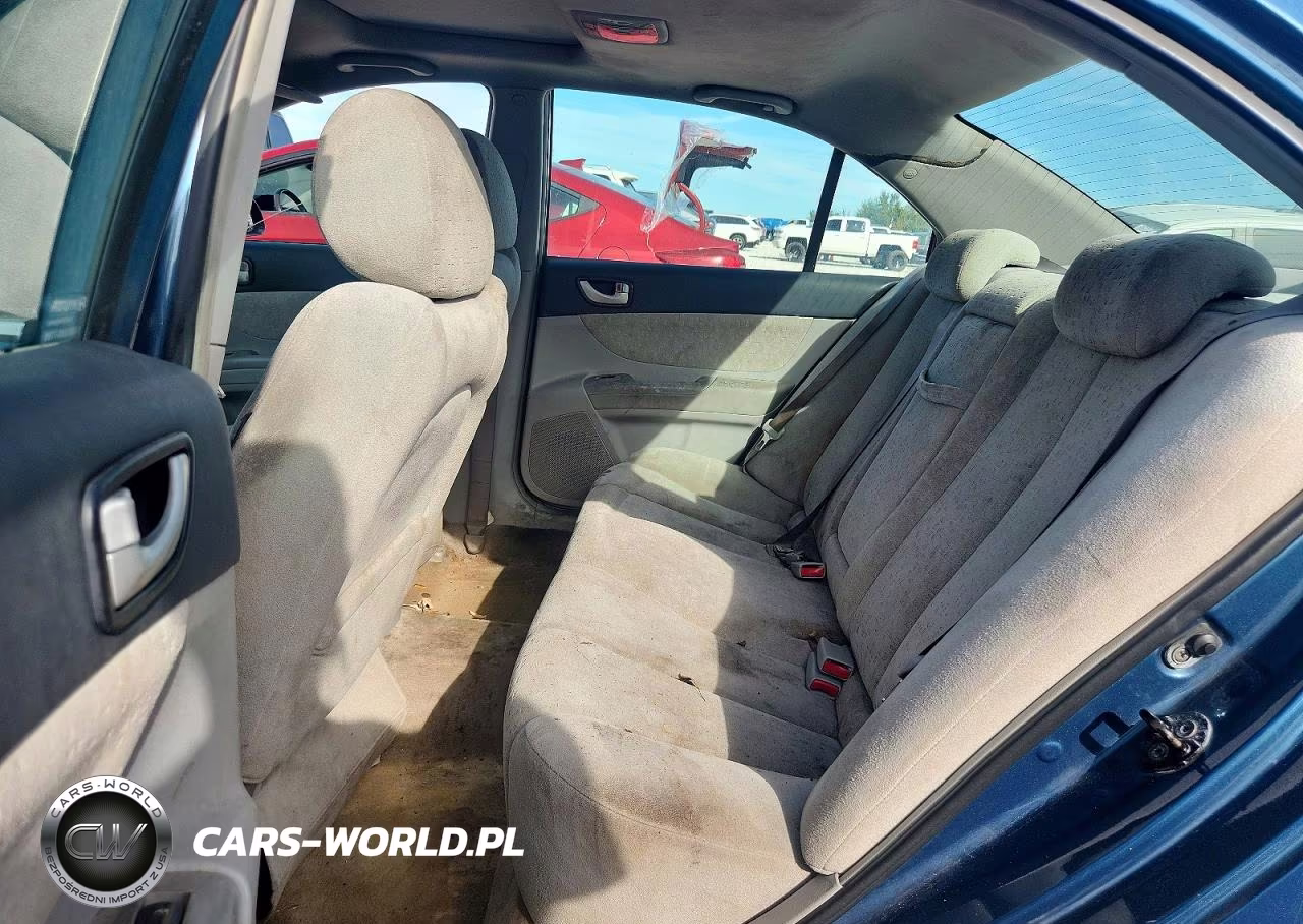 2006 Hyundai Sonata Lx VIN:5NPEU46FX6H087172 - 10