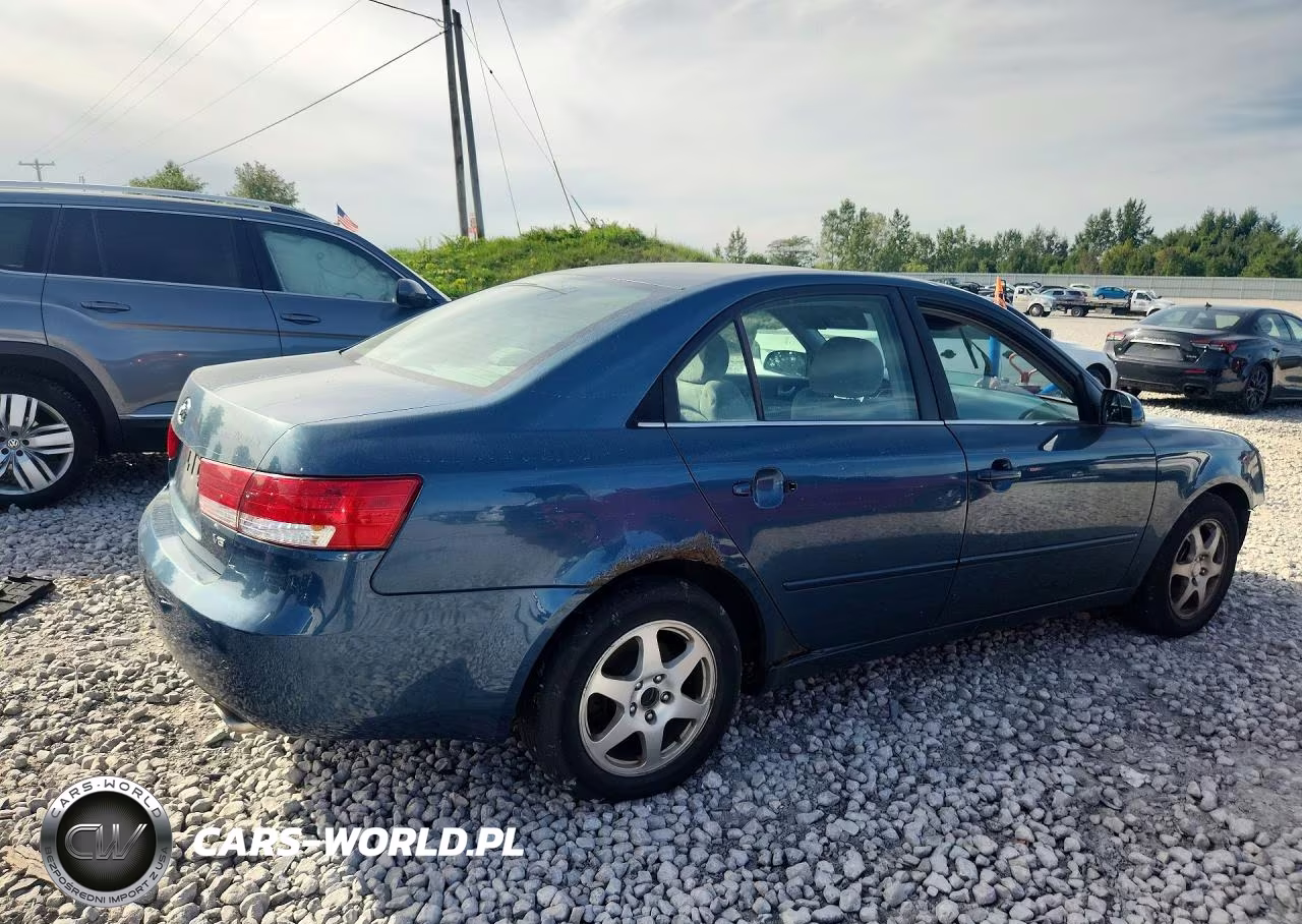 2006 Hyundai Sonata Lx VIN:5NPEU46FX6H087172 - 3
