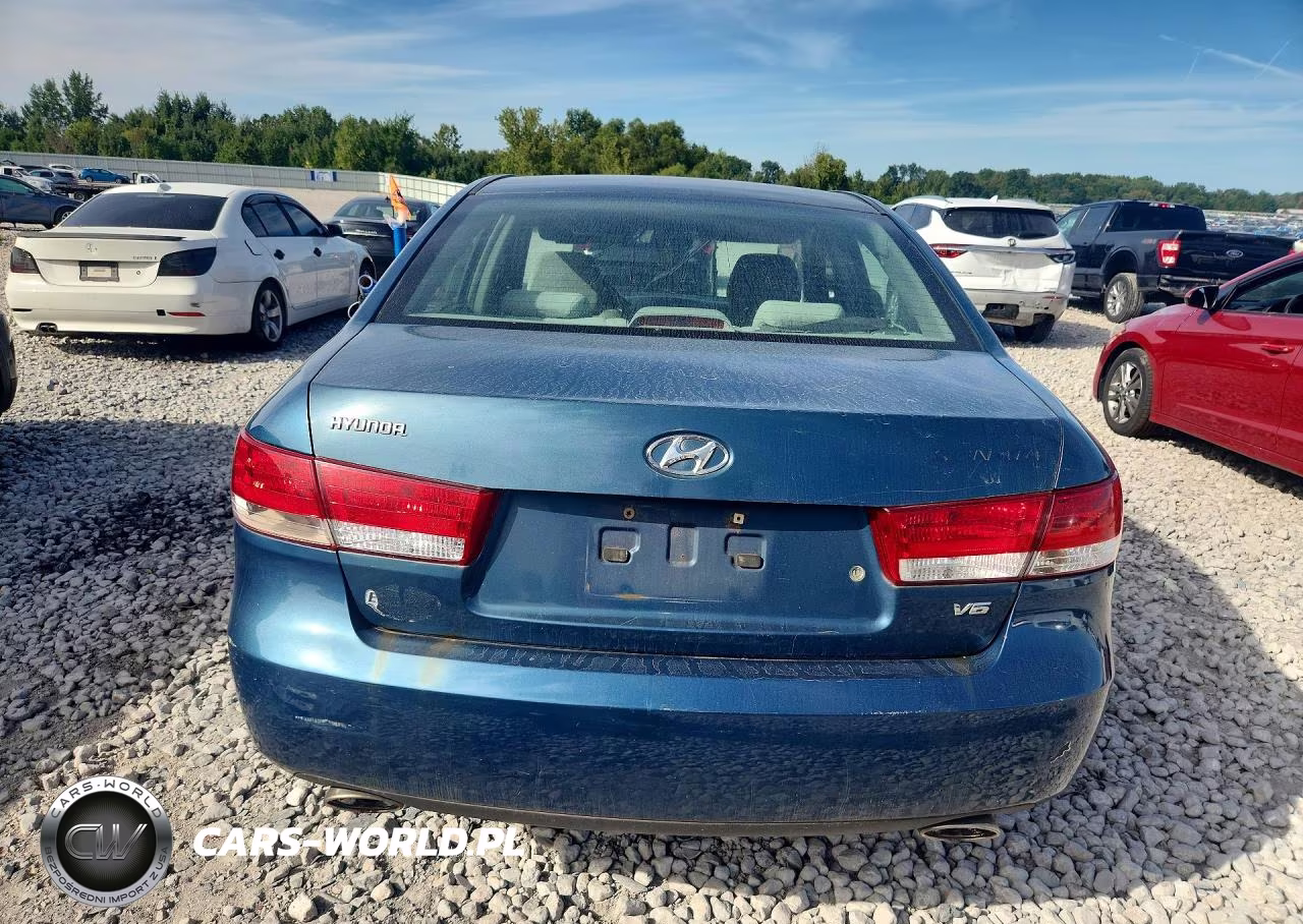 2006 Hyundai Sonata Lx VIN:5NPEU46FX6H087172 - 6