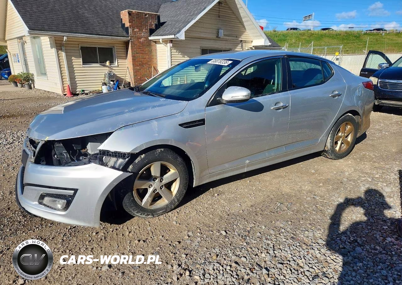 2015 Kia Optima Lx VIN:5XXGM4A78FG427228 - 1