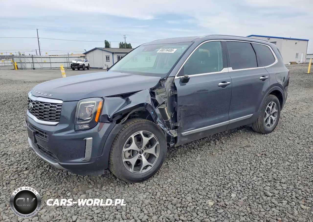 2021 Kia Telluride S VIN:5XYP6DHC9MG127946 - 1