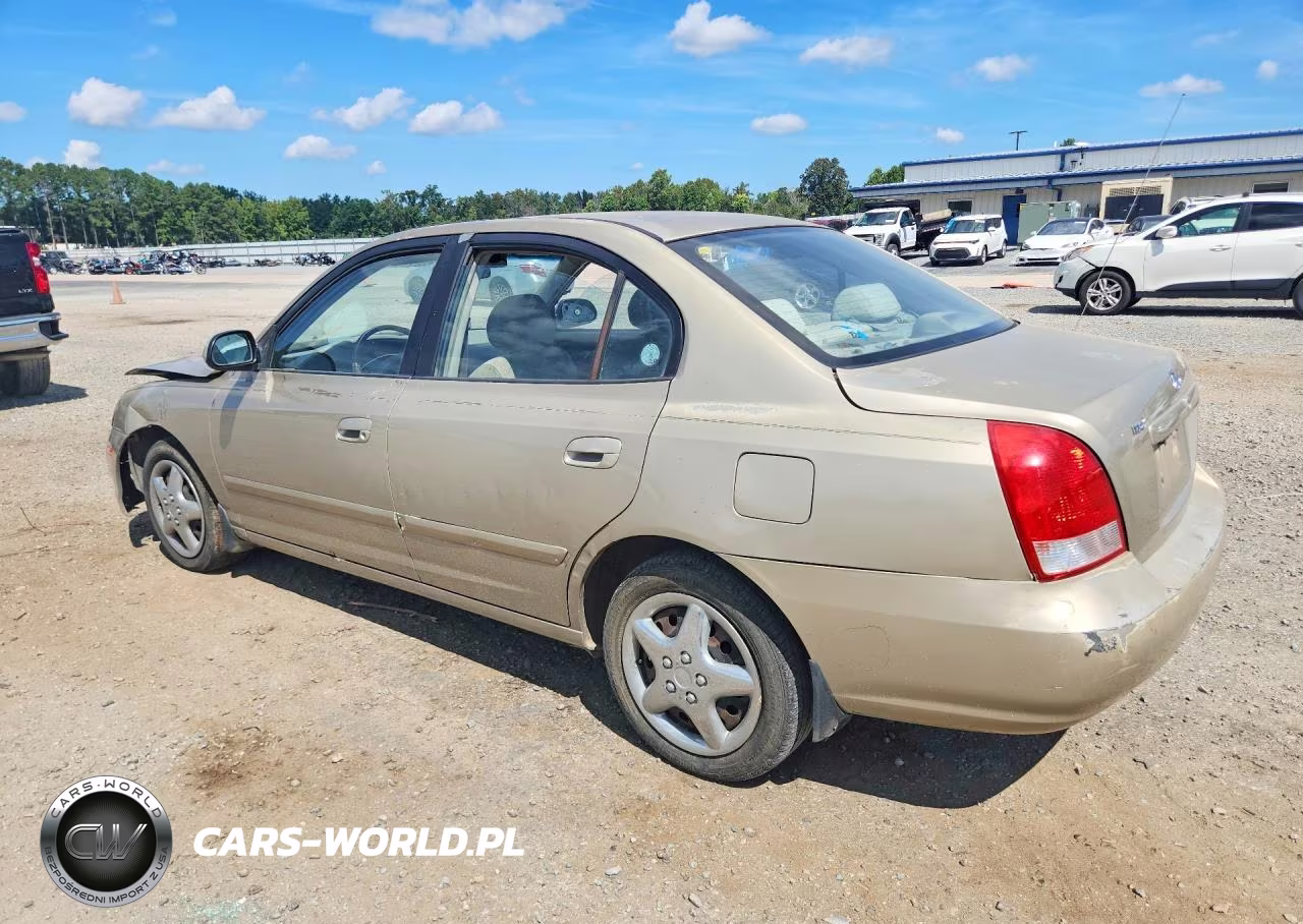 2001 Hyundai Elantra Gls VIN:KMHDN45D41U134330 - 2