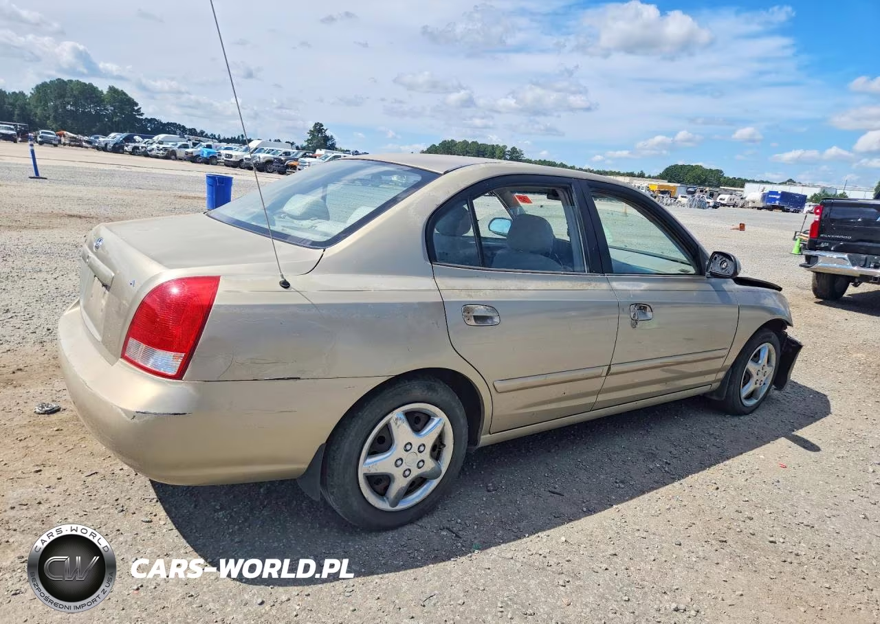 2001 Hyundai Elantra Gls VIN:KMHDN45D41U134330 - 3