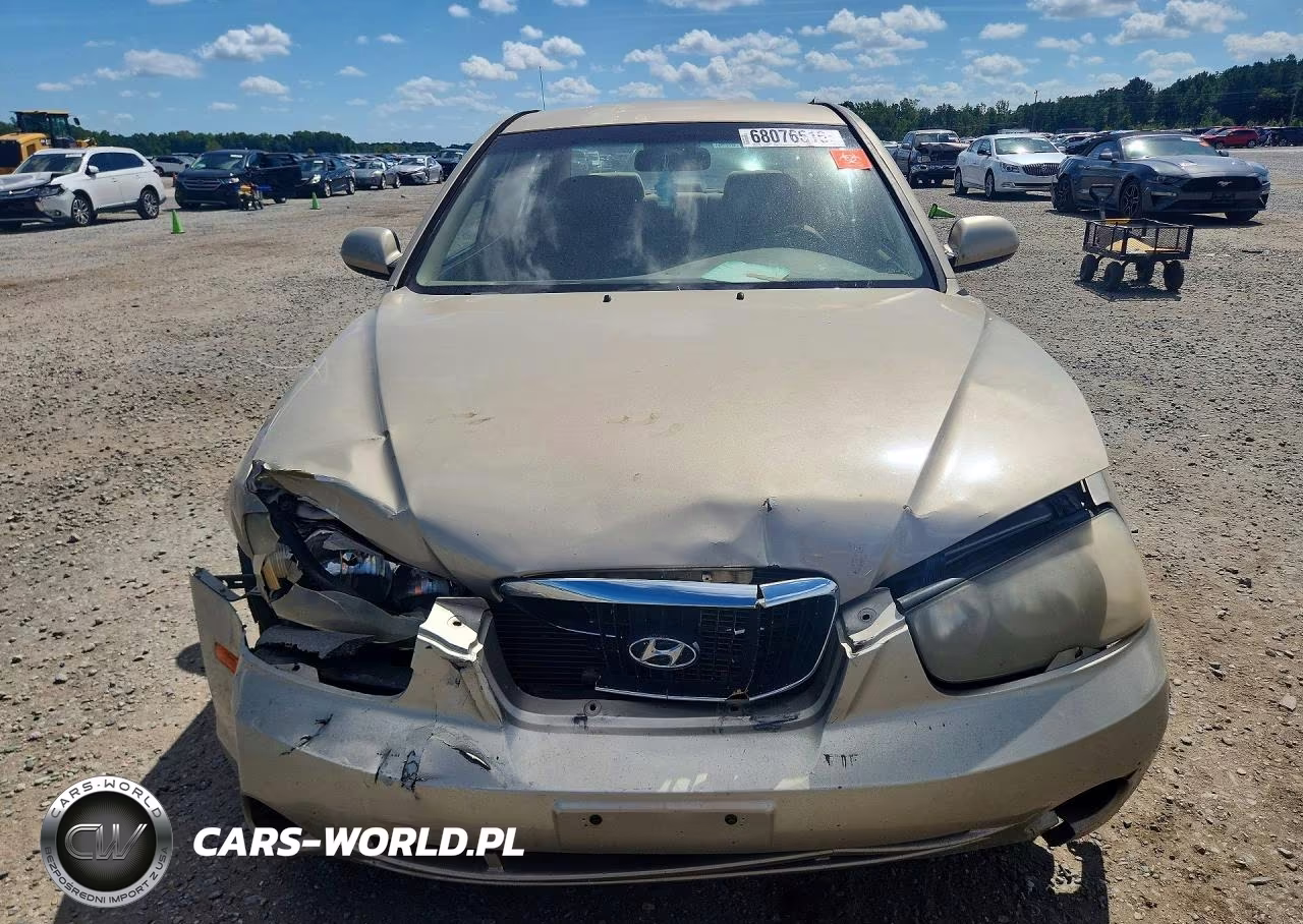 2001 Hyundai Elantra Gls VIN:KMHDN45D41U134330 - 5