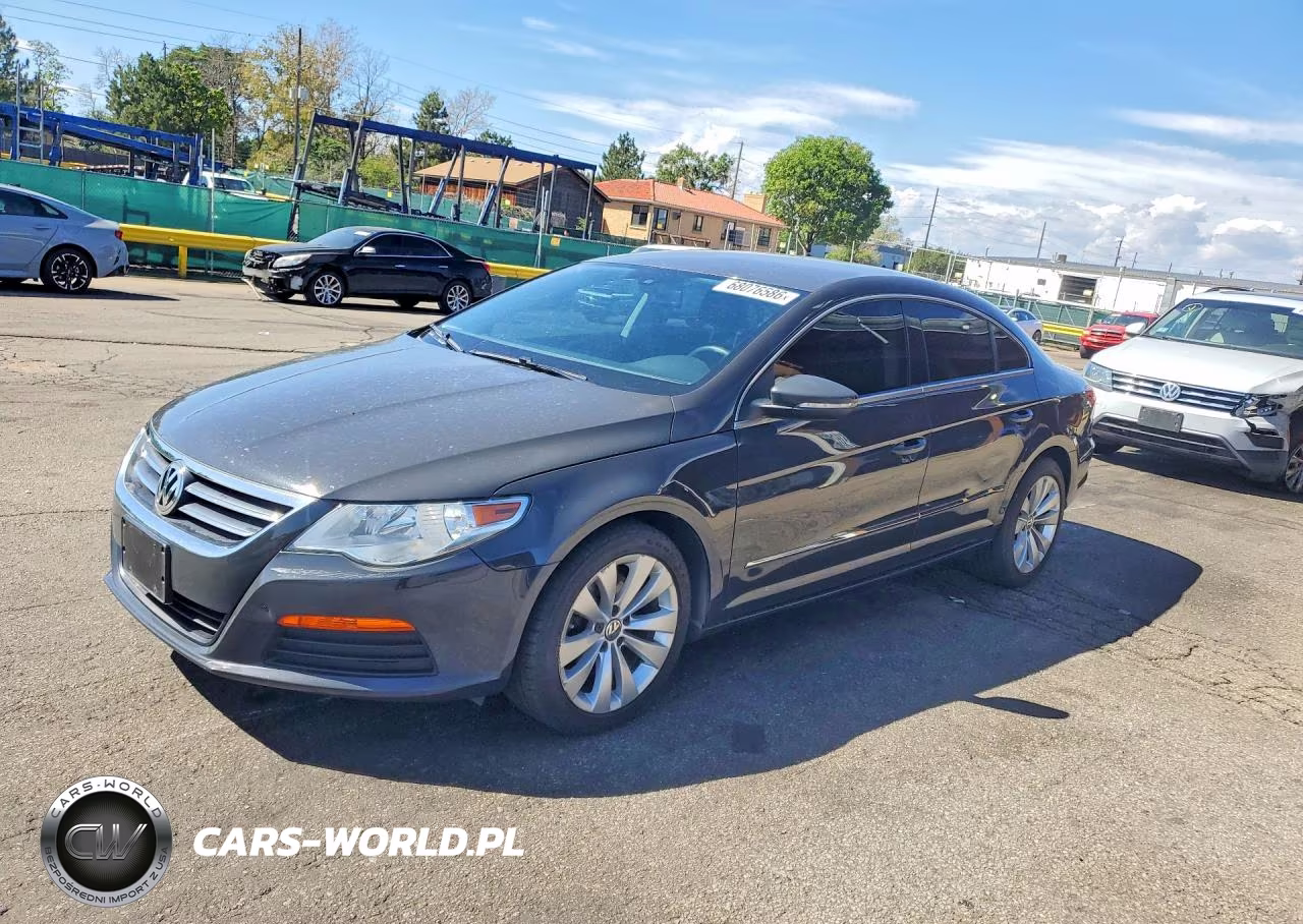 2012 Volkswagen Cc Sport VIN:WVWMP7AN5CE500940 - 1