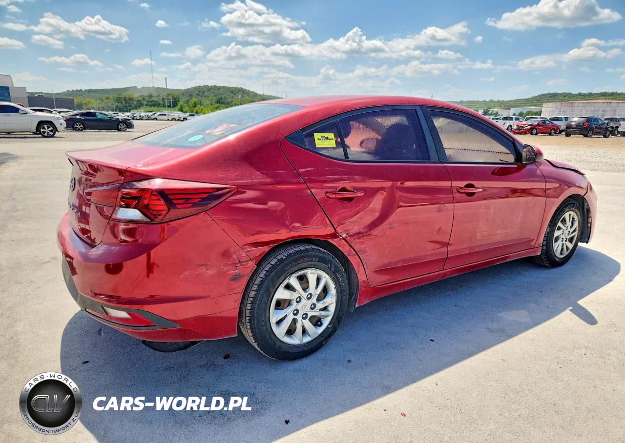 2019 Hyundai Elantra Se VIN:KMHD74LF2KU852118 - 3
